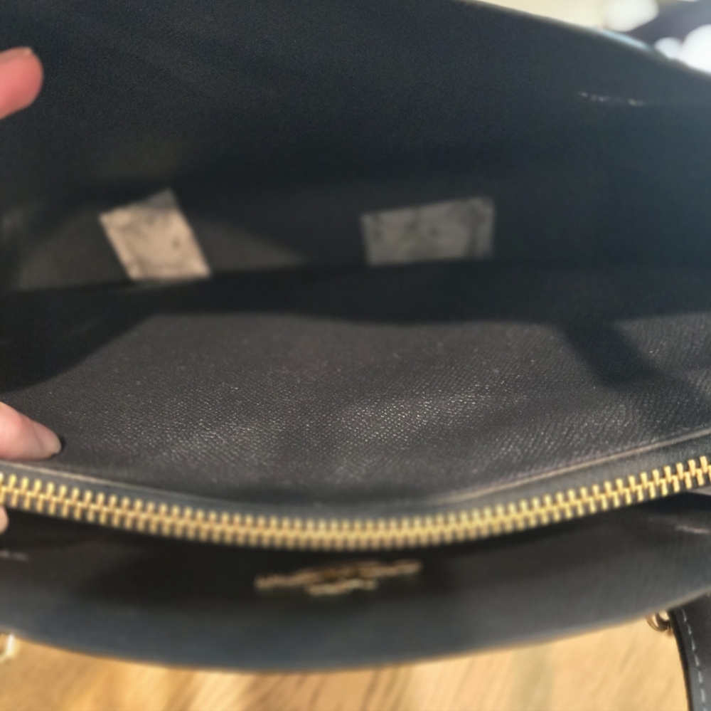 Coach Outlet Cherry And Blue Signature Print Mollie TOTE - Picture 7 of 10